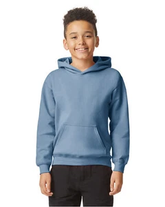Gildan Youth Softstyle Midweight Fleece Hooded Sweatshirt - SF500B - Picture 1 of 16