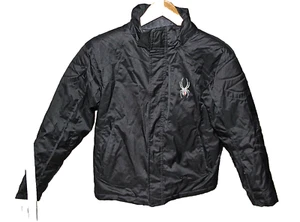 Jacket Ski Black Girl spyder XT 196 27/32in Size 12 Years 152 CM Mint - Picture 1 of 4