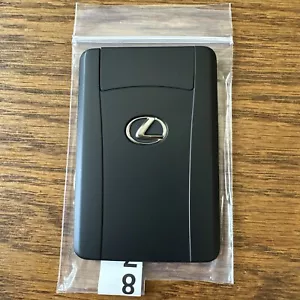 OEM LEXUS VALET SMART CARD KEYLESS REMOTE FOB FCC: HYQ14CBP BLACK LOGO EXCLNT! - Picture 1 of 8