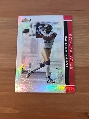 2007 Topps Finest Refractor Torry Holt #59 Rams $$$ - Image 1 of 2