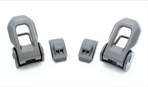 2007-2020 Jeep Wrangler JK & JL Left & Right Hood Latch Set Mopar OEM W/HARDWARE - Picture 1 of 3