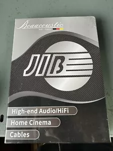 Brand New JIB 4N OFC HiFi RAC to RCA Male to Male Subwoofer Cable - 3/1M - Picture 1 of 7