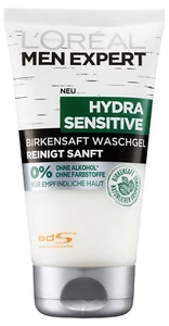 L'Oreal Men Expert Hydra Sensitive Birkensaft Waschgel 150ml - Bild 1 von 1