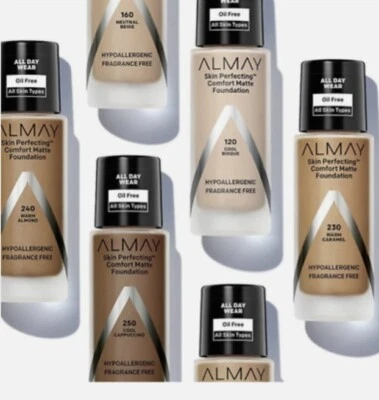 Almay Skin Perfecting Comfort Matte Foundation ~ You Choose - Image 1 of 2