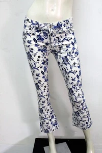Liu Jo Women's Pants Size 38 Jeans Multicolor Cotton Logo - Picture 1 of 15