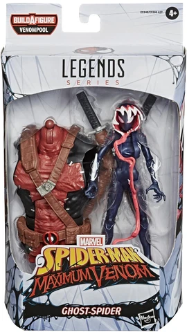 Marvel Legends Spider-Man Ghost-Spider Maximum Venom Venompool BAF NISB Cover
