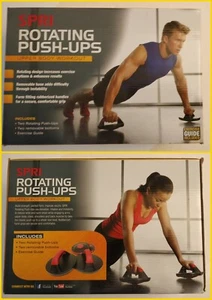 2X SPRI Rotating PUSH-UPS GREAT WORKOUT Brand New Fast Ship for Men and Women - Picture 1 of 7
