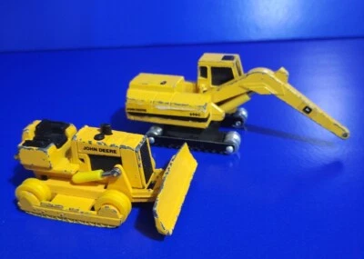 Excavadora DLC COLECCIÓN VINTAGE JOHN DEERE BULLDOZER #450 AÑO 1992 & #690. Foto 1 de 4