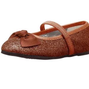 NINA Kids' Liza-t Ballet Flat, Red Metallic , Size Toddler 12 M - Picture 1 of 6