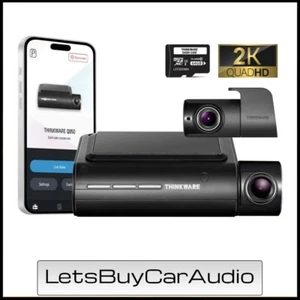 THINKWARE Q850 2K FRONT & 2K REAR DASHCAM, BLUETOOTH, WIFI, 32GB, NIGHT VISION - Picture 1 of 11