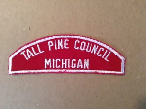 Tall Pine Council Michigan RWS Merged Boy Scout Shoulder Patch - Bild 1 von 1