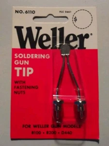 6110 WELLER SOLDERING GUN CUTTING TIP FOR WELLER GUN MODEL 8100, 8200, D440 - Picture 1 of 1