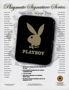 Playboy Playmate Signature series Sell Sheet  [8 1/2" x 11"] - Picture 1 of 1