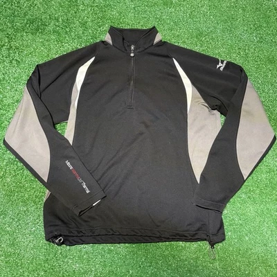 Camisa Mizuno Activewear Hombre Warmalite Térmica Manga Larga Cuarto Cremallera Mediana Foto 1 de 4