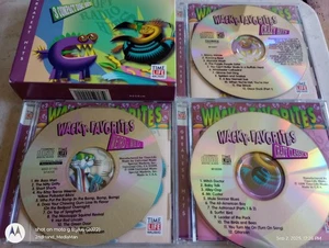 TIME LIFE WACKY FAVORITES GREATEST HITS 3 DISC CD SET & SLIPCOVER - Picture 1 of 2