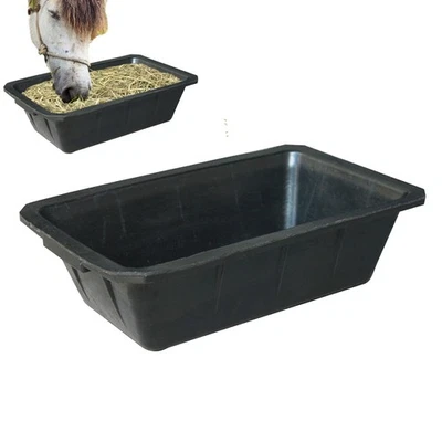 Comedero 10L Cubo de alimentación para caballos Cuenco de agua Sartén Cubo Suministros para mascotas magníficamente Foto 1 de 4