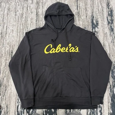 Cabela's Men's Hoodie Pullover Sweatshirt Large, Burgundy, Hunting Fleece - Image 1 of 3