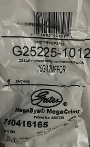 Gates G25225-1012 - MegaCrimp™ 5/8" x 3,03" 10G-12MFFOR, 710416165 - Imagen 1 de 2