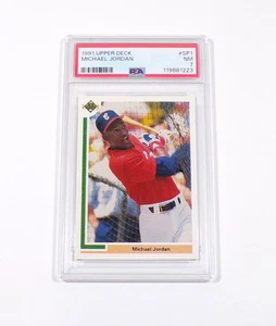 1991 Upper Deck Michael Jordan RC #SP1 Baseball Rookie PSA 7 - Bild 1 von 2