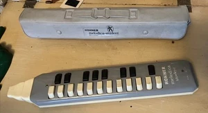 Seltene 1963 - Hohner Melodica - Student - grau - Made in Germany - Bild 1 von 6