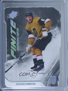 2022-23 SPx Finite Die-Cut Variant Achievement 1/1 Kaedan Korczak Rookie RC 4om - Picture 1 of 3