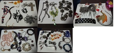 modeschmuck posten Ketten, Ringe, Armband usw.überwiegend OK - Bild 1 von 4