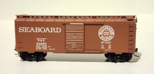 Micro Trains N Scale 40' Standard Box Car Single Door Seaboard Air Line #24883 - Picture 1 of 5
