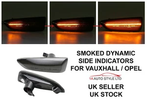 Dynamic LED Side Repeater Indicator Light Vauxhall Astra Crossland X Insignia - Picture 1 of 10