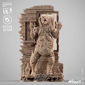 Henrietta 3D Printed Figure, Evil Dead Demon Collectible Statue, Unpainted - Picture 1 of 6