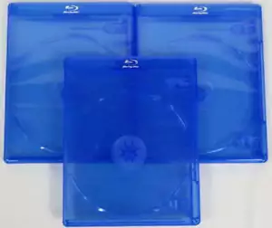 3 x Official Viva Elite 2-Disc Blu-ray Premium Replacement Case Blue - New - Foto 1 di 4