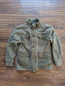 Size 8 S Polo Ralph Lauren Military Green Jacket Girls Boys - Picture 1 of 6