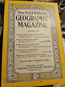 The National Geographic Magazine, October 1952 - Foto 1 di 1