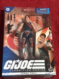 Hasbro G.I. Figura de acción Joe Classified Series Tomax Paoli de 6 - Imagen 1 de 2
