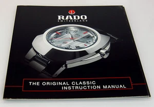 RADO The Original Classic Uhr Bedienungsanleitung Handbuch Heft 20.0043 - Bild 1 von 3