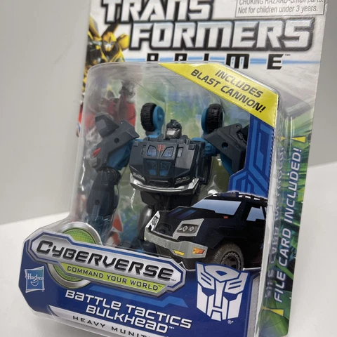 Transformers Prime Cyberverse BATTLE TACTICS BULKHEAD - Commander Series 2 #009 Cover