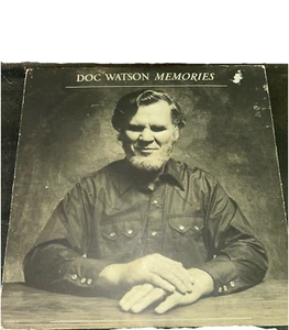 Memories - Doc Watson (2 LPs 1975 United Artist Records) Tan Labels - Picture 1 of 9