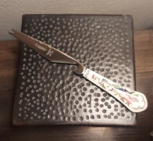 Aynsley English Letter Opener Cottage  HUMMINGBIRD 7" Bone China - Picture 1 of 6