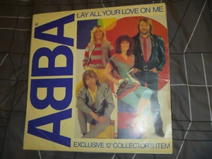 ABBA, Lay all your love on me, UK, first pressing, 12" vinyl, maxi single, 1981 - Picture 1 of 4