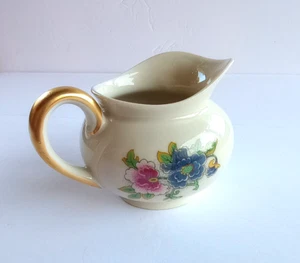 Vintage Ch. Field HAVILAND Limoges Floral Creamer w/ Gold Trim TM James & Sons - Picture 1 of 5