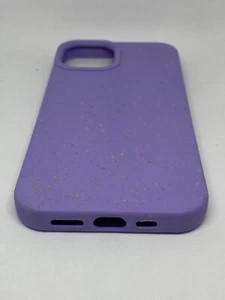 Funda delgada biodegradable para iPhone 14 2M púrpura a prueba de caídas - Imagen 1 de 4