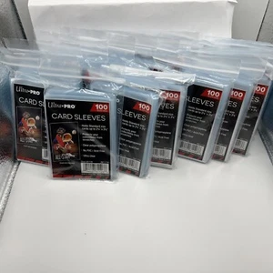 Ultra Pro Penny Card Soft Sleeves 20 Packs of 100 for Standard Cards, 2000 Total - Picture 1 of 2