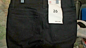 Damen Warp + Weft Jeans JFK Skinny Mid Größe 26X29 NEU - Bild 1 von 3