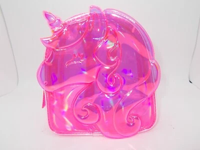 Mini Mochila Bath & Body Works Rosa Unicornio Transparente NUEVA Foto 1 de 2
