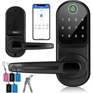 Cerradura inteligente, cerradura de puerta digital con huellas dactilares CATCHFACE, TTLock Smart LocK - Imagen 1 de 6