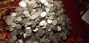 1500 King George V Era 5 Cent Coins 1922 To 1936 No 1925,26. - Bild 1 von 2