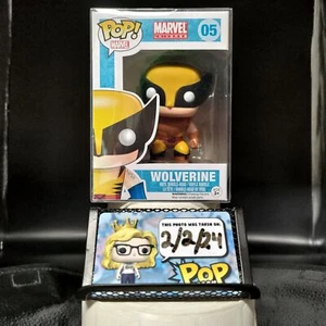 Funko Pop! Marvel RARO Bobble X-Men #05 Wolverine (Marrón) Sin Pegatinas [BÓVEDA] - Imagen 1 de 7