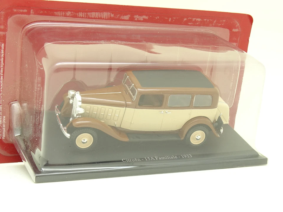 Universal Hobbies UH Presse 1/43 - Citroen 15A Familiale 1933 - Photo 1/1