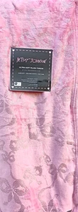 Betsey Johnson Ultra Soft Plush Throw Blanket 50 x 70 PINK Bows - Picture 1 of 6