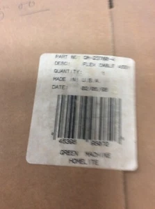 Green Machine Homelite NOS Flex Cable GM23780-4 - Picture 1 of 6