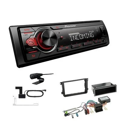 Pioneer MVH-330 DAB Radio Bluetooth Einbauset für Volkswagen VW CC 358 ab 2012 - Bild 1 von 4